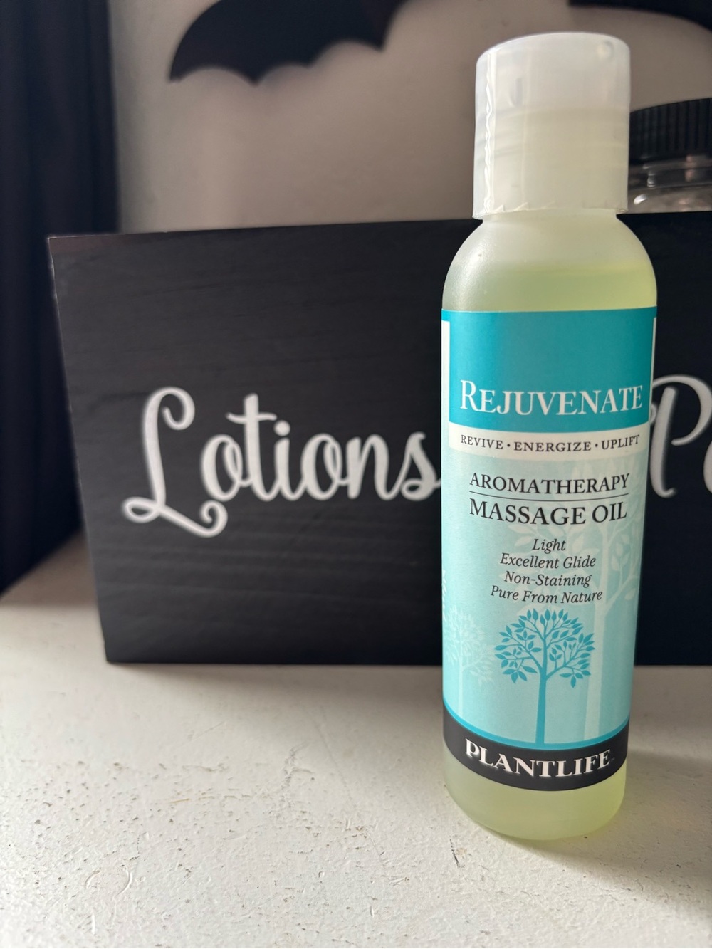 Plantlife Rejuvenate Aromatherapy Massage Oil 4 Oz